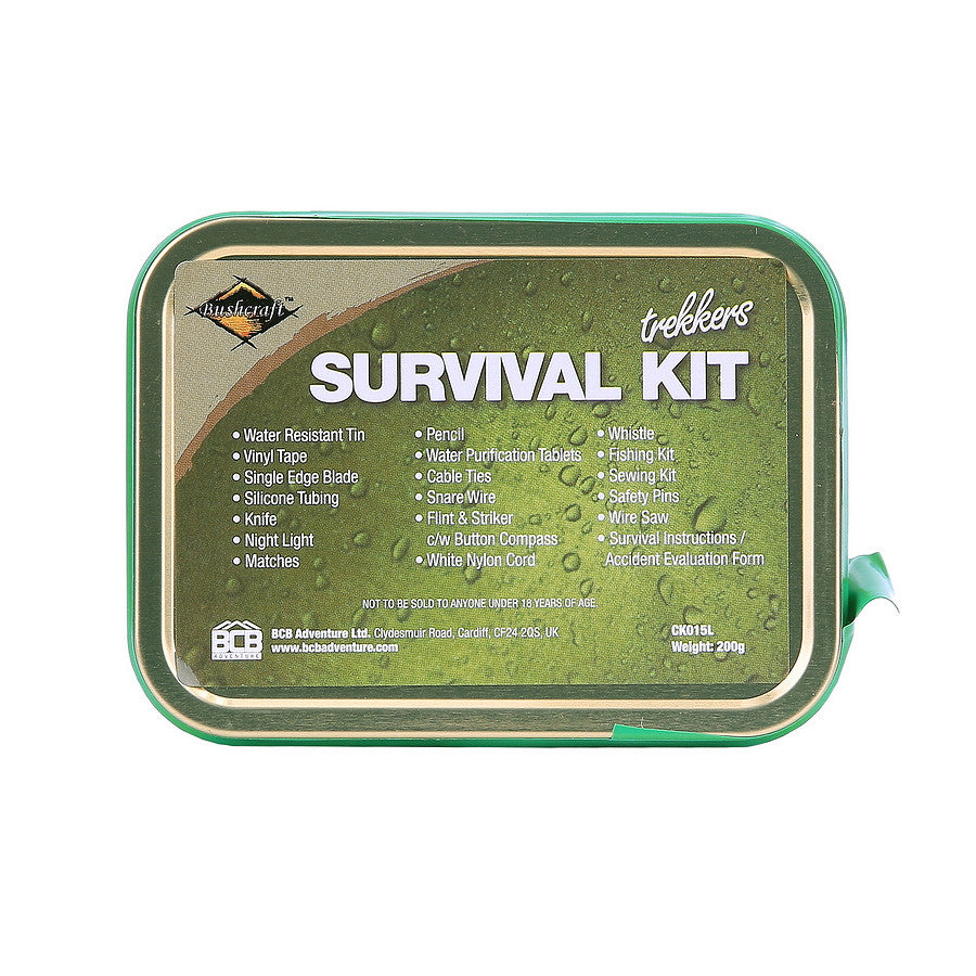 Kit Supraviețuire BCB Trekkers CK015L BCB Adventure - Esențial în Sălbăticie