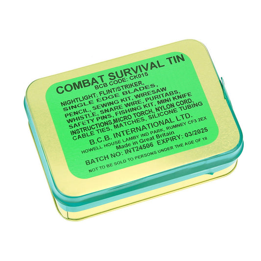 Kit Supraviețuire Combat Survival Tin BCB - Garanția NATO în condiții extreme