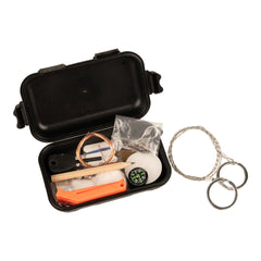 Kit Supraviețuire Combat Waterproof Negru - Garanția Supraviețuirii