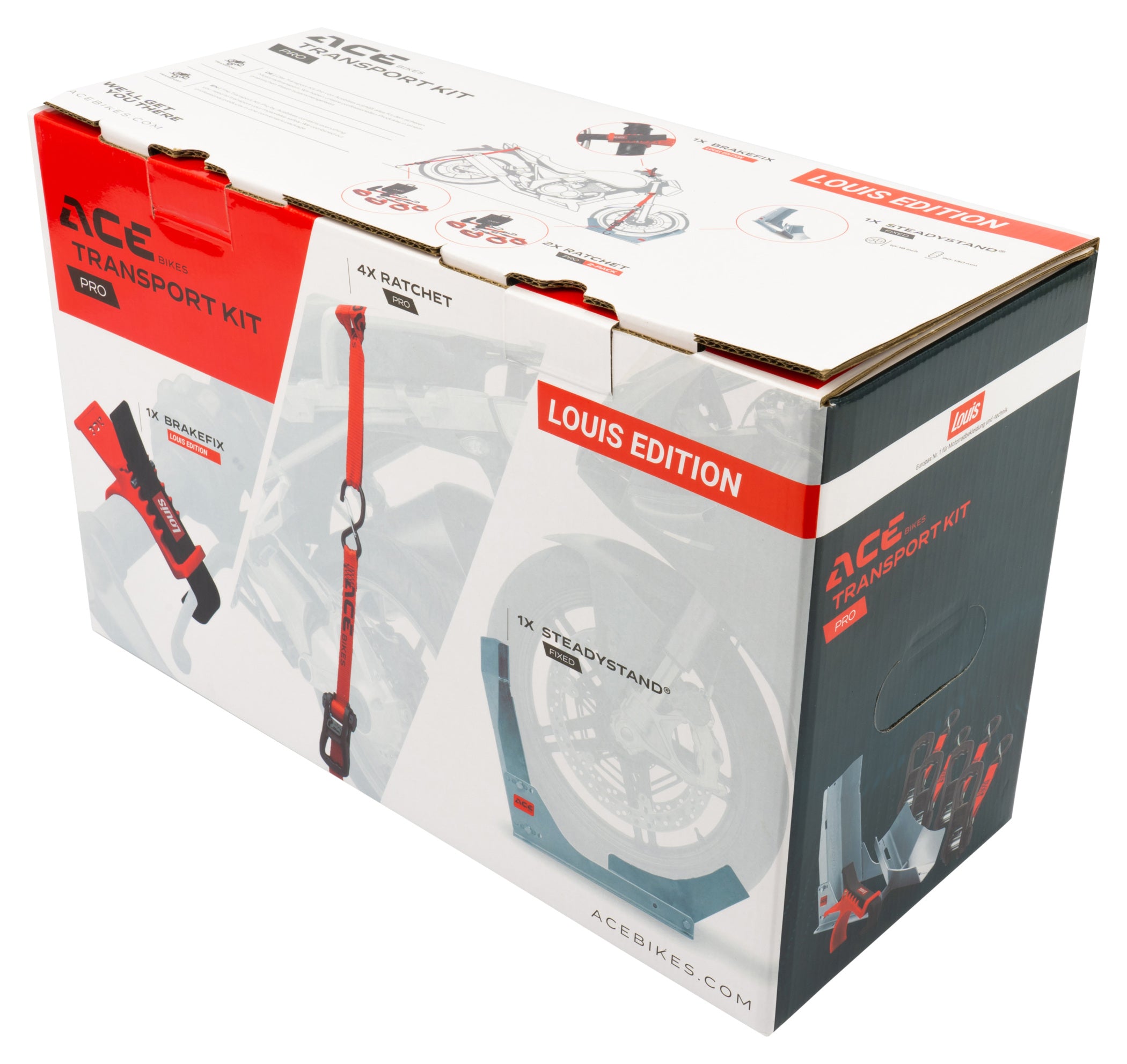 Kit Transport Moto Pro Acebikes - Suport Stabil & Chingi Fixare