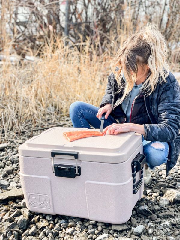 Ladă Frigorifică Rugged Road Cooler 65 V2 Alb Herbertz - Polietilenă, Capacitate 37.6 L