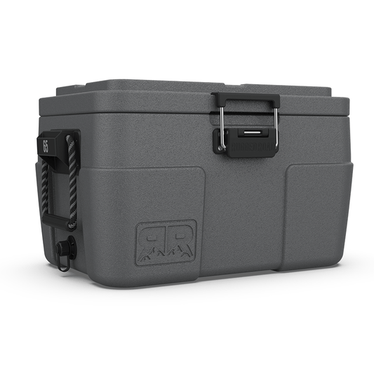 Ladă Frigorifică Rugged Road Cooler 65 V2 Gri Gunmetal Herbertz - Izolație Ultra-Performantă, Robustă