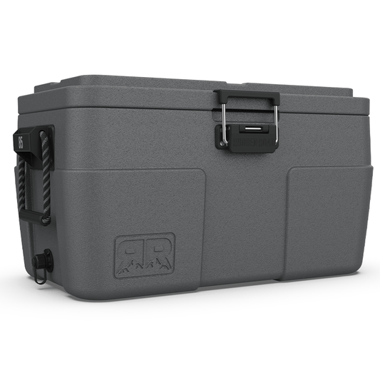 Ladă Frigorifică Rugged Road Cooler 85 V2 Gunmetal Gray Herbertz - Rotoformată, 57.4 L Capacitate