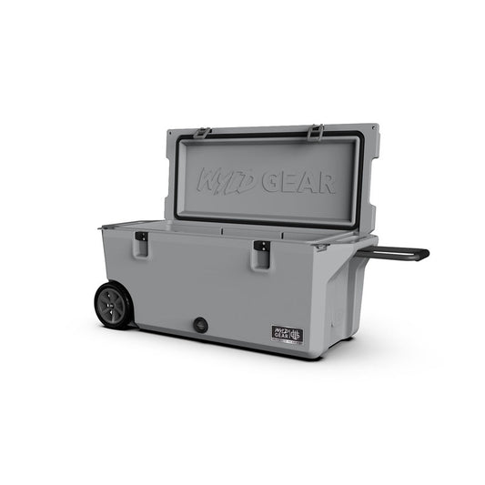 Ladă Frigorifică Wyld Gear 110QT Gri Herbertz - Polietilenă Roto-Turnată, Izolație Avansată