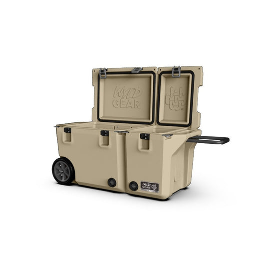 Ladă Frigorifică Wyld Gear 90QT Divided Cooler Tan Herbertz - Polietilenă, Capacitate 85L