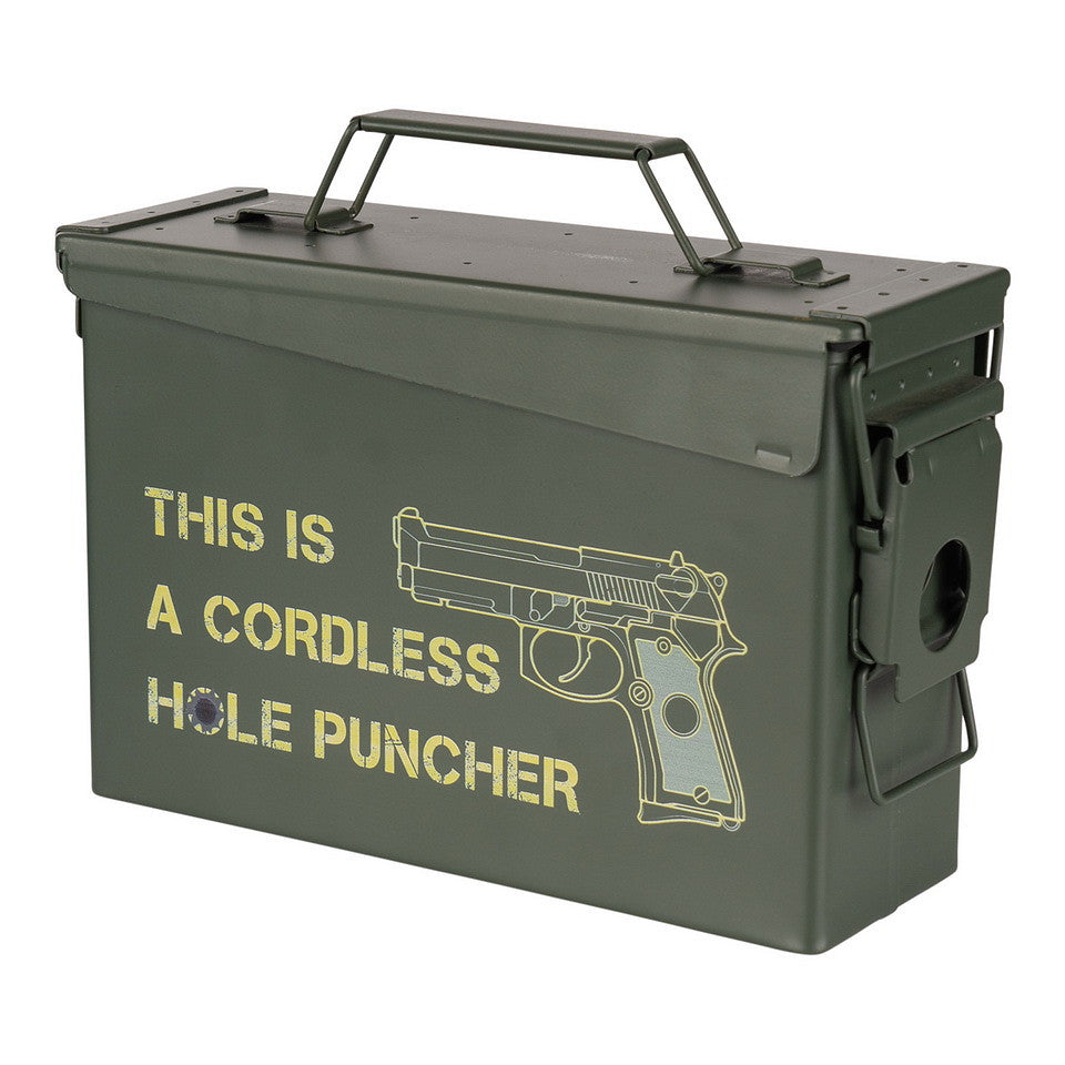 Ladă Munitie Munitiekist 30 Cal. - Hole Puncher Verde - Protecție Tactică
