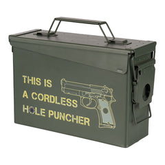 Ladă Munitie Munitiekist 30 Cal. - Hole Puncher Verde - Protecție Tactică
