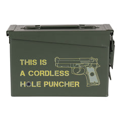 Ladă Munitie Munitiekist 30 Cal. - Hole Puncher Verde - Protecție Tactică