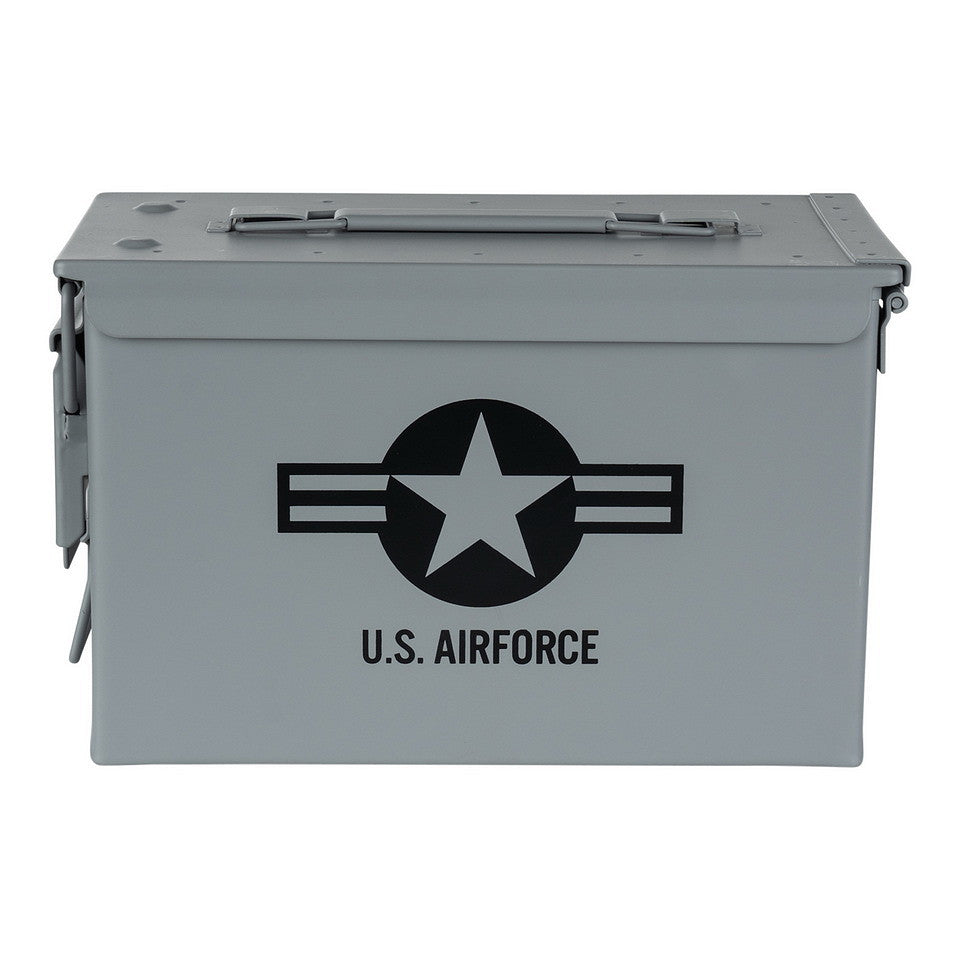 Lada Munitii 50 Cal. US Air Force Gri - Stocare Tactică Robustă