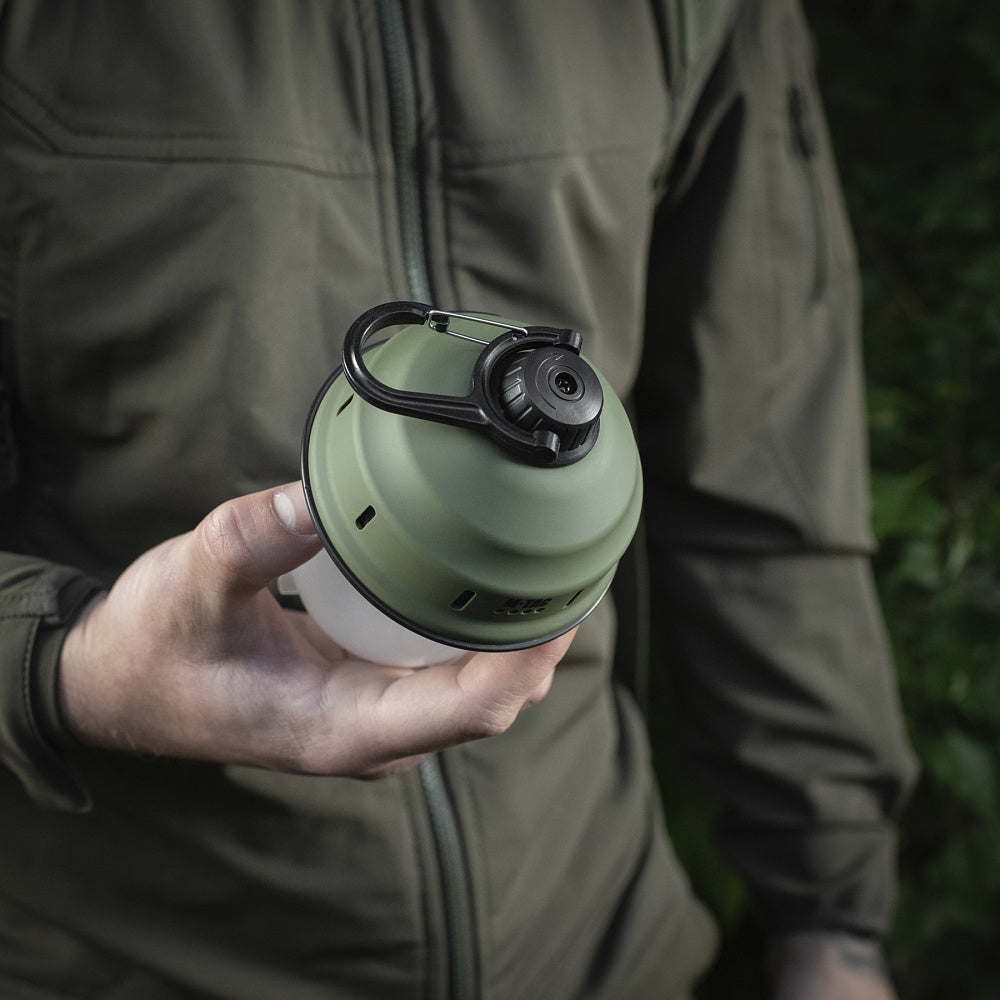 Lampă Pliabilă Turist M-Tac - Lumina Multi-Mod, Olive