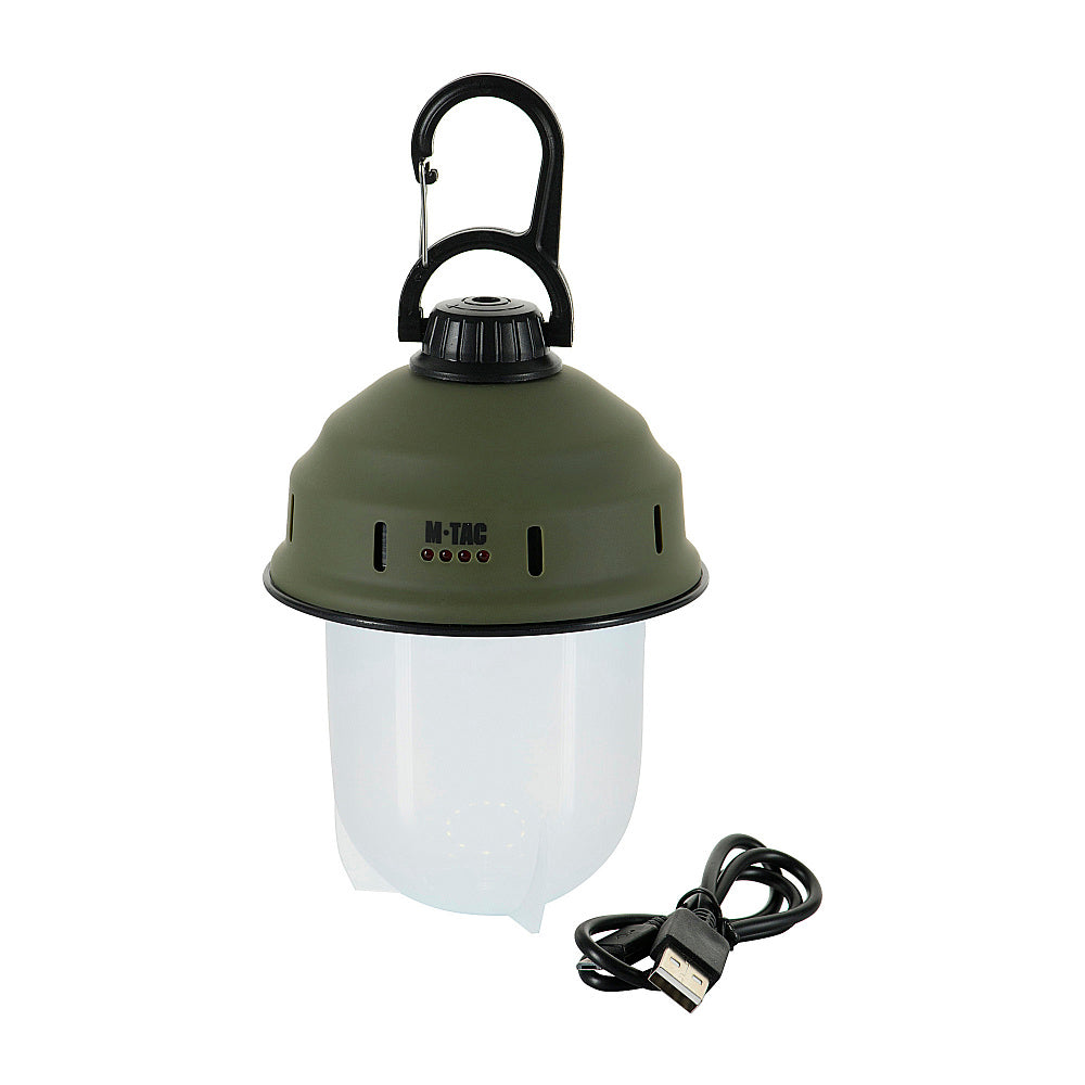 Lampă Pliabilă Turist M-Tac - Lumina Multi-Mod, Olive