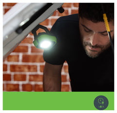 Lampă de Lucru LED Xperion 3000 Flood mini Philips - Compactă, Reîncărcabilă