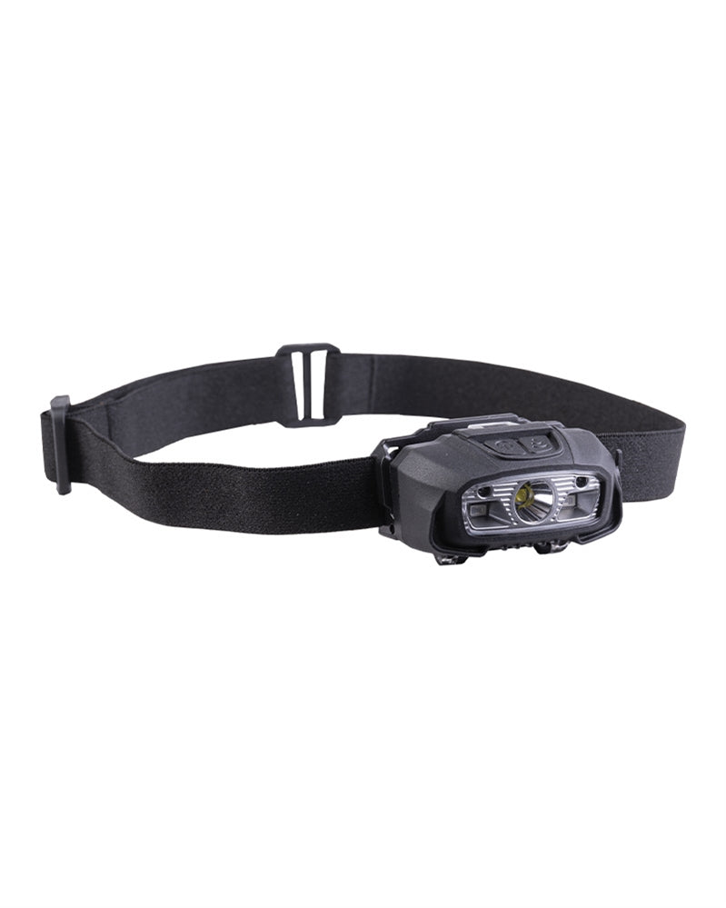 Lampă Frontală Mil-Tec Black GC220 – 220 Lumeni, Senzor de Gest, USB-C