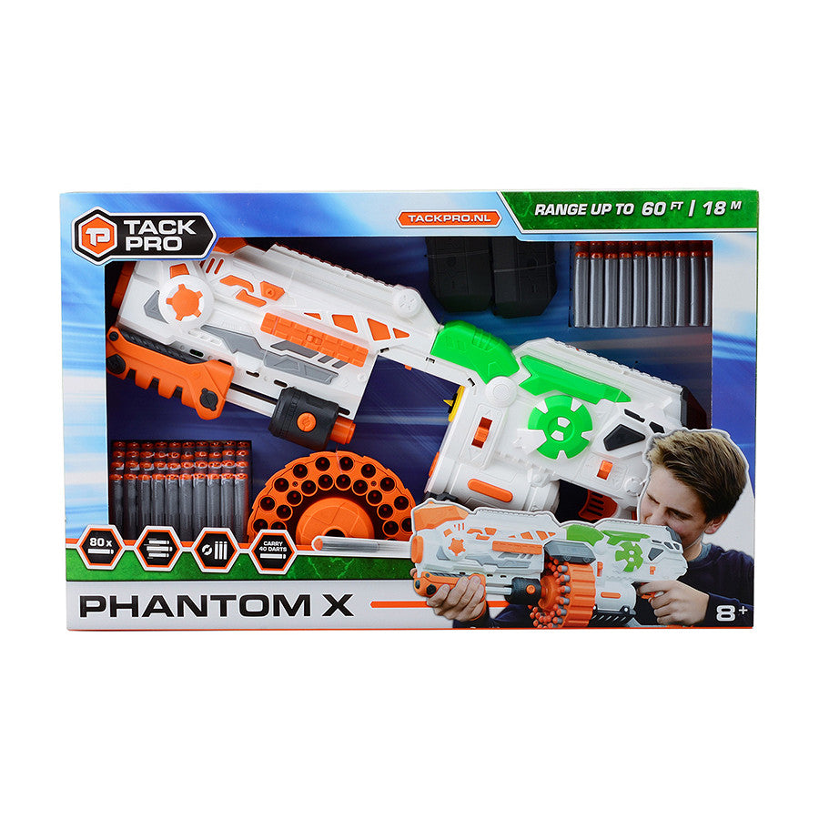 Lansator Spumă Tack Pro phantom 80 darts - Asalt Neîntrerupt
