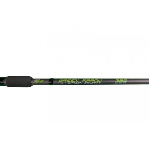 Lansetă Feeder Green Arrow SENSAS - 3.60m, 70-120g, Versatilă - 2