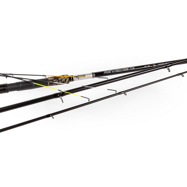 Lansetă Feeder Revenge H Mustad - 3 Segmente, Versatilă, 3.60m - 1