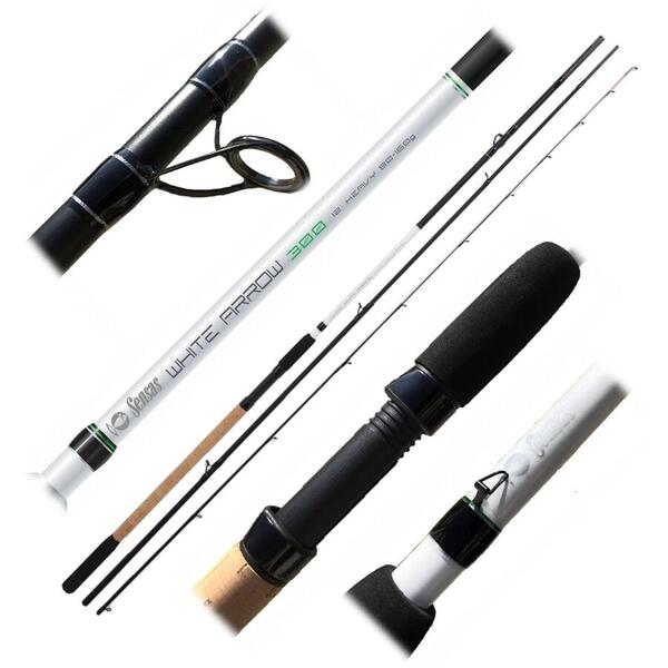 Lansetă Feeder White Arrow Sensas - 3.60m, 40-120g, Versatilitate Maximă