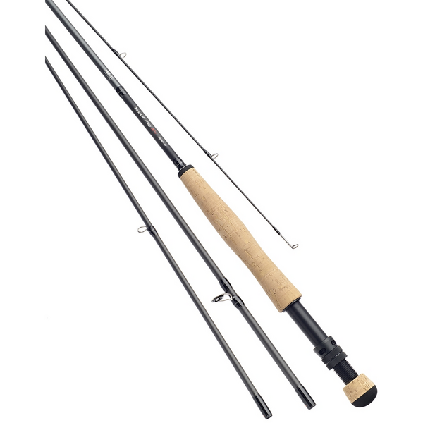 Lansetă Fly Trout DAIWA - 4 Bucăți, Acțiune 5/6, Ultra-Portabilă - 1