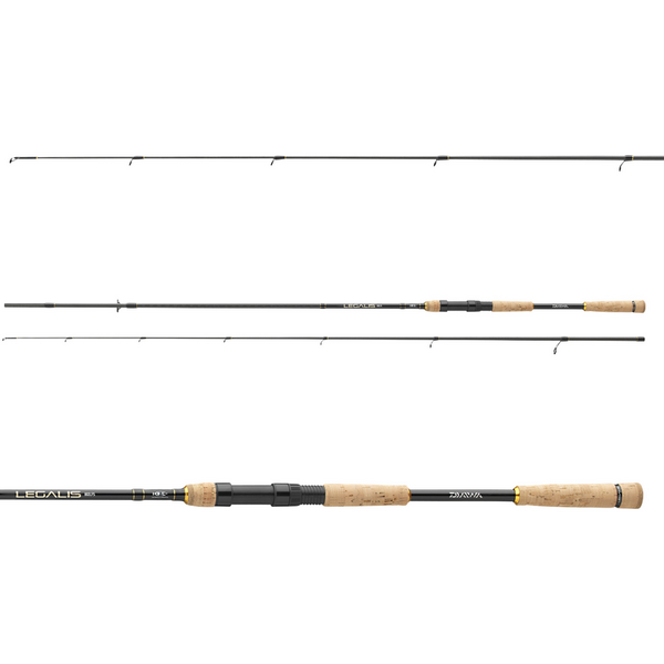 Lansetă Spinning Legalis Solid Jigger Daiwa - Acțiune Solidă, 7-28g