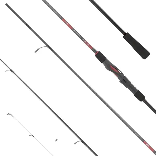 Lansetă Spinning Ninja DPSHOT Daiwa - 2.06m, 1-10g, Ultra-Light - 1