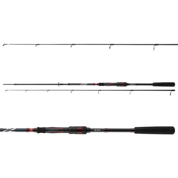 Lanseta Spinning Ninja EXT Daiwa - 3 Bucăți, Pliere Compactă, Acțiune Rapidă - 1