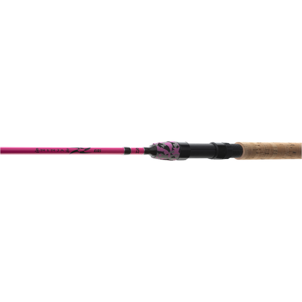 Lansetă Spinning Ninja X Kids Daiwa - 1.60m, Roz, Ușor de Utilizat - 3