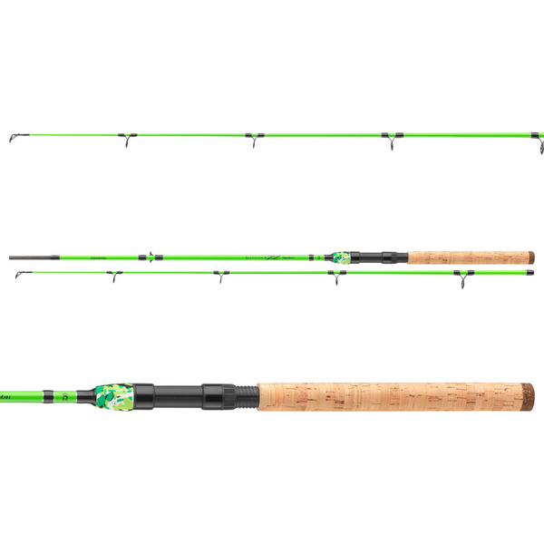 Lansetă Spinning Ninja X Kids Daiwa - 1.80m, Verde, Rezistentă - 1