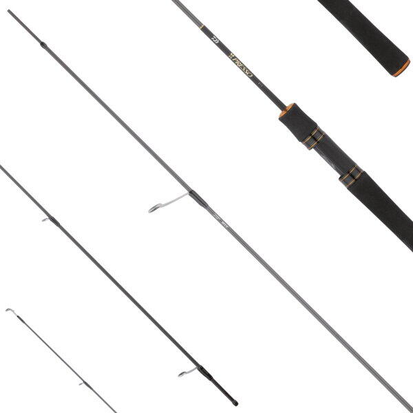 Lanseta Spinning Presso AI DAIWA - Ultra-Light, 0.4-3g, 1.80m - 1