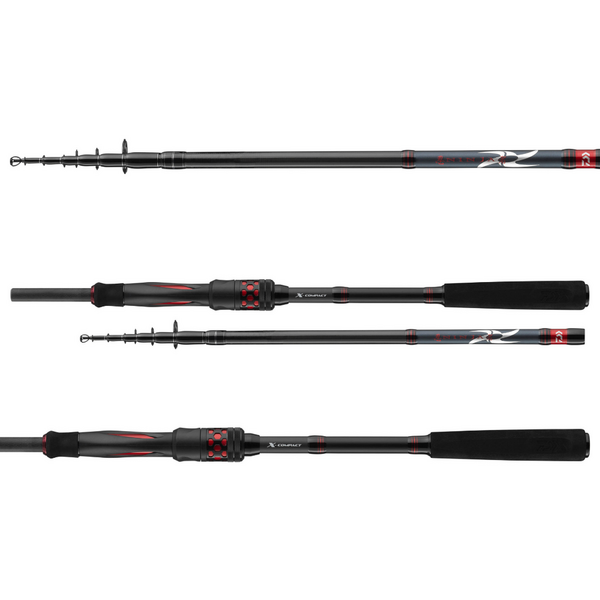 Lansetă Spinning Tele Ninja X-Compact DAIWA - Portabilitate, Putere - 1