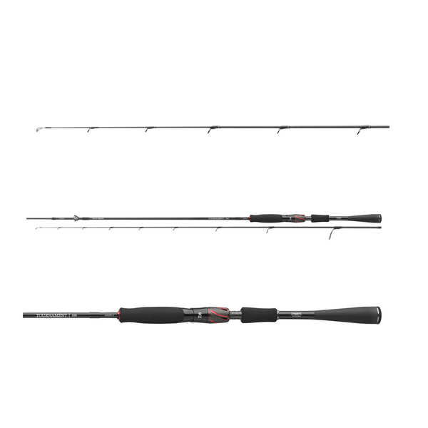 Lanseta Spinning Tournament AGS Solid Spin Daiwa - 1.95m, Ultra-Sensibila - 1