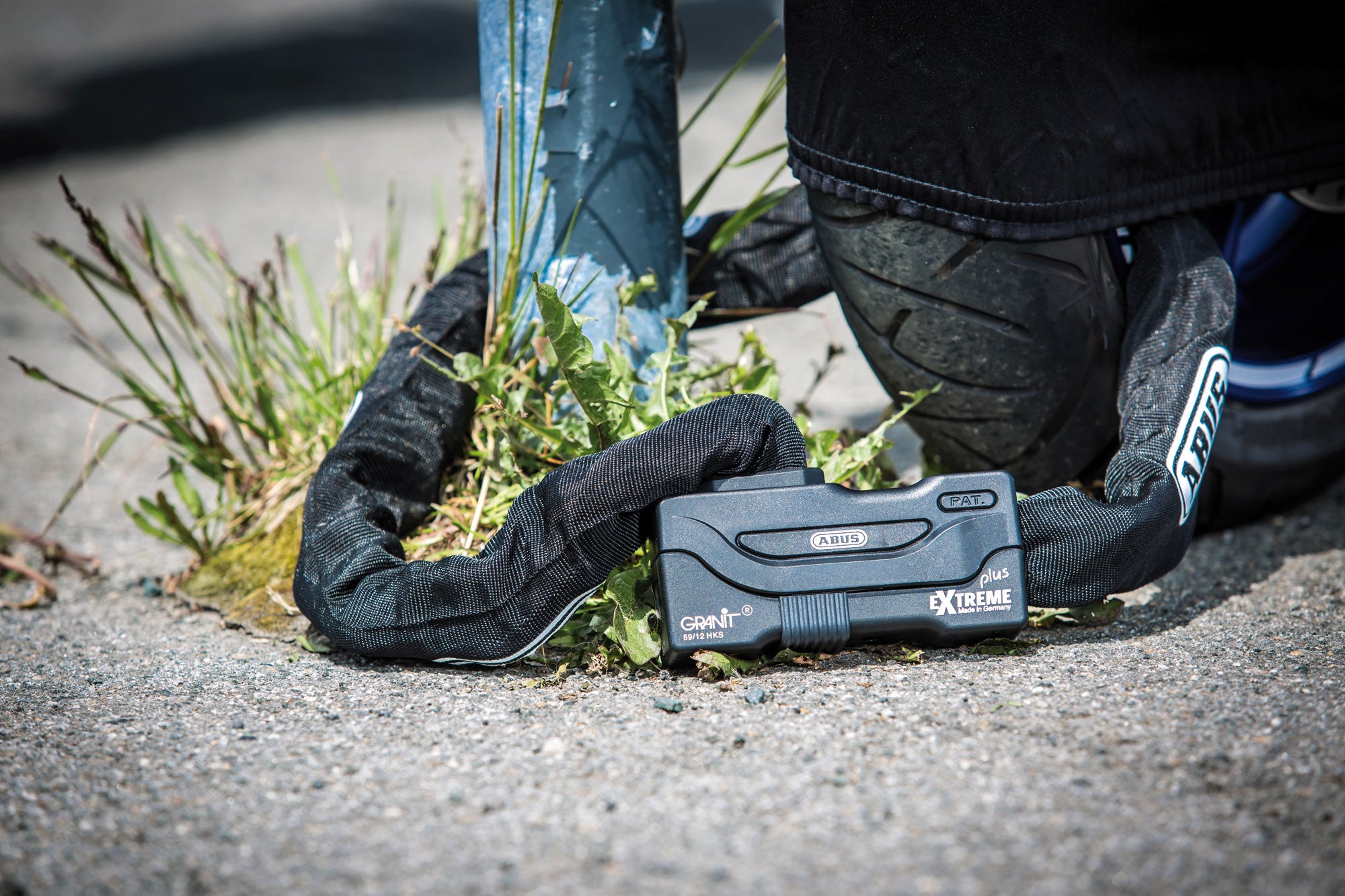 Lanț Antifurt Moto ABUS Granit Extreme Plus 59 - Securitate Maximă