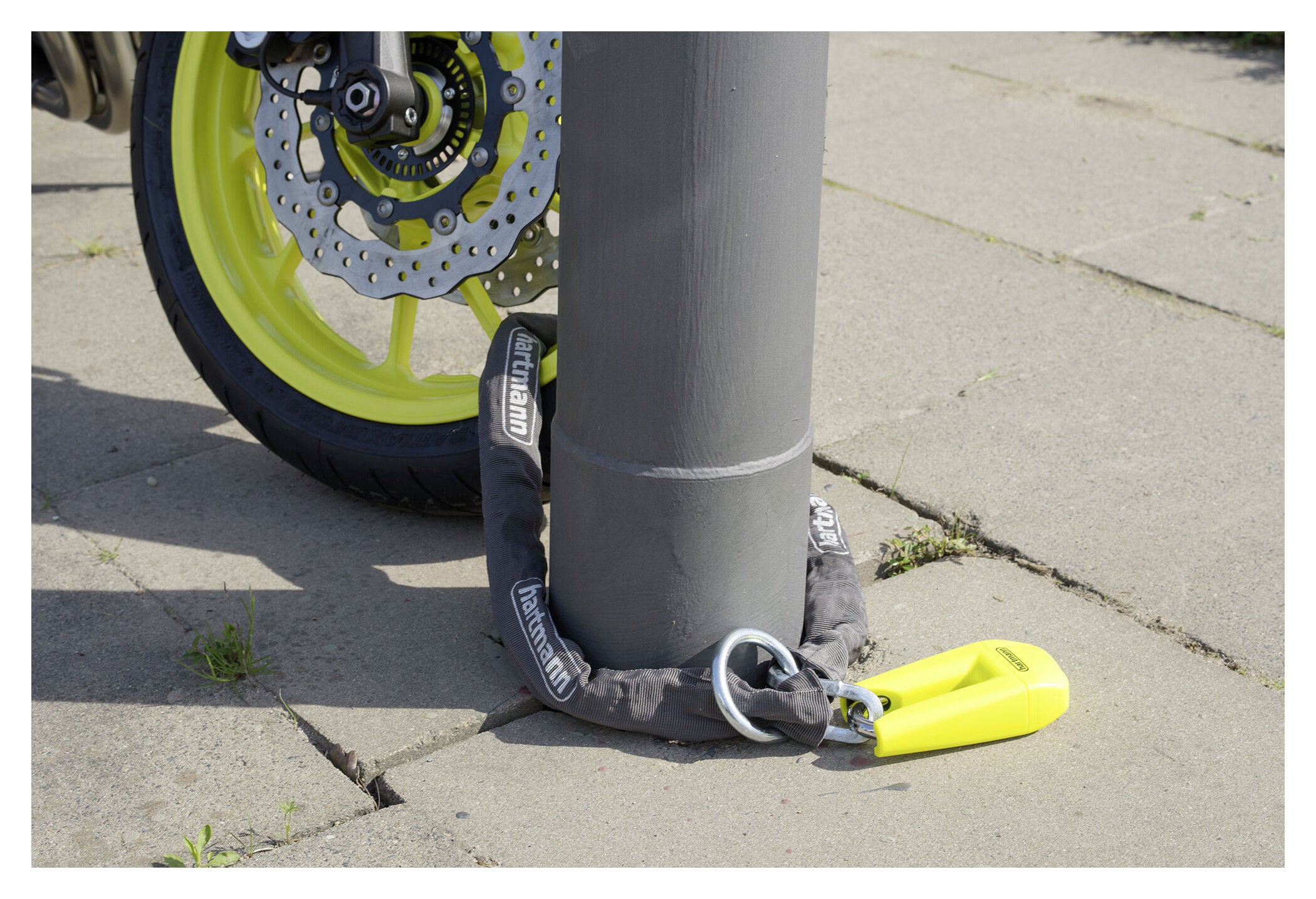 Lanț Antifurt Moto Hartmann Vierkantkette - Oțel Călit, 120cm