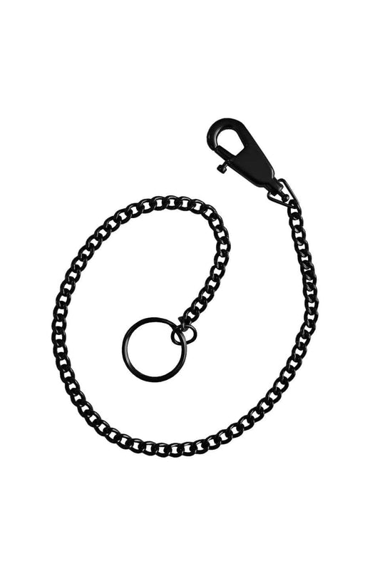 Lanț cu Carabinieră Mil-Tec – 43 cm, Metal, Negru