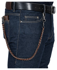 Lanț Pantaloni Hosenkette Steel and Leather Louis - Vintage Retro