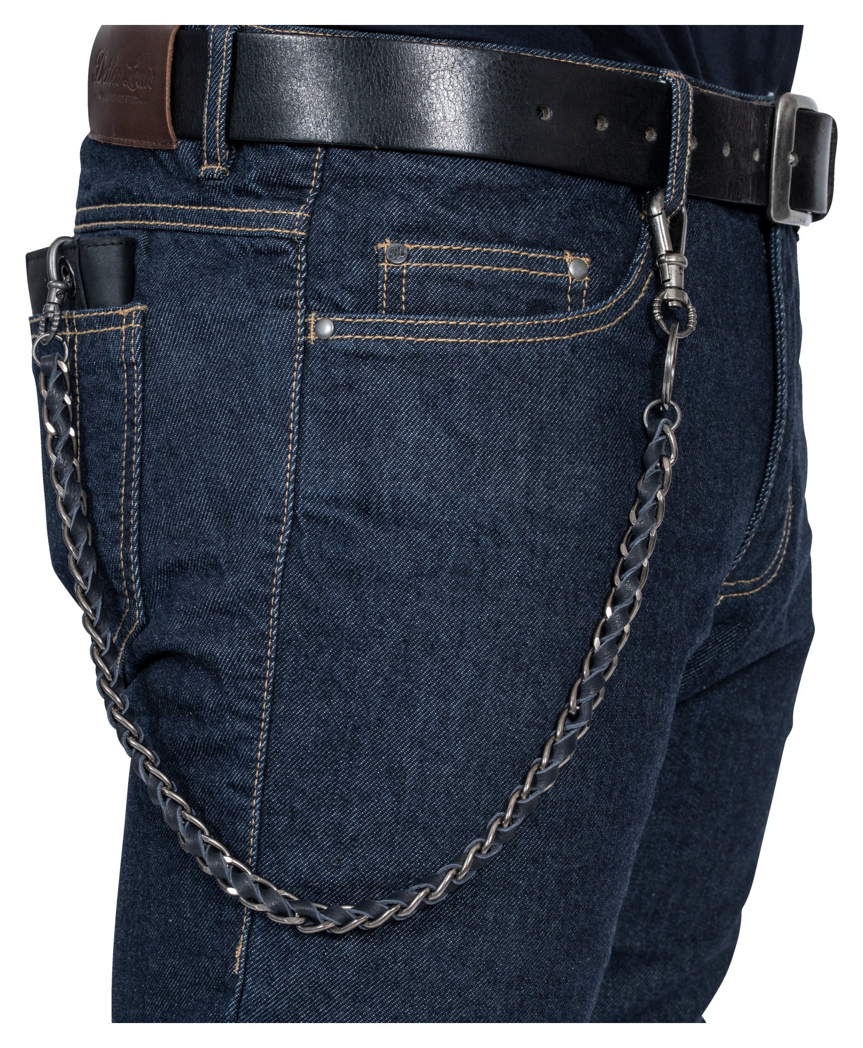 Lanț pentru Pantaloni *Steel and Leather* Louis - Vintage, Retro