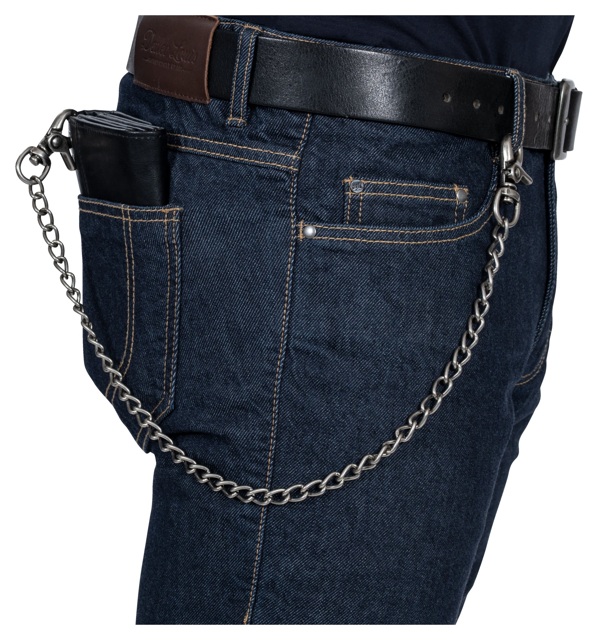 Lanț Portofel Metalic Louis 60cm - Siguranță & Stil