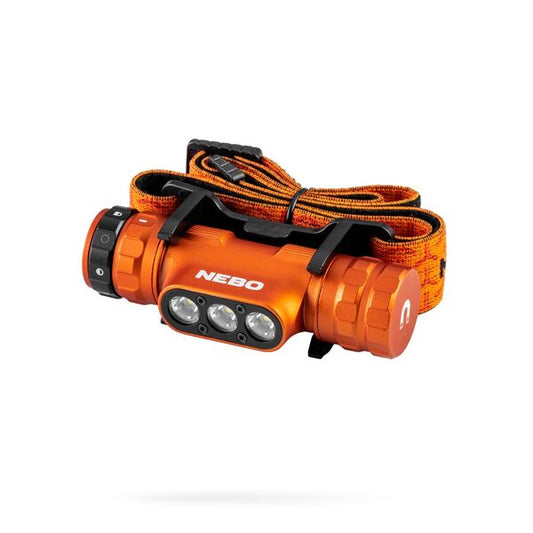Lanternă Frontală Nebo MASTER SERIES HL1000 Herbertz - Aluminiu, Rezistentă la Apă IP67