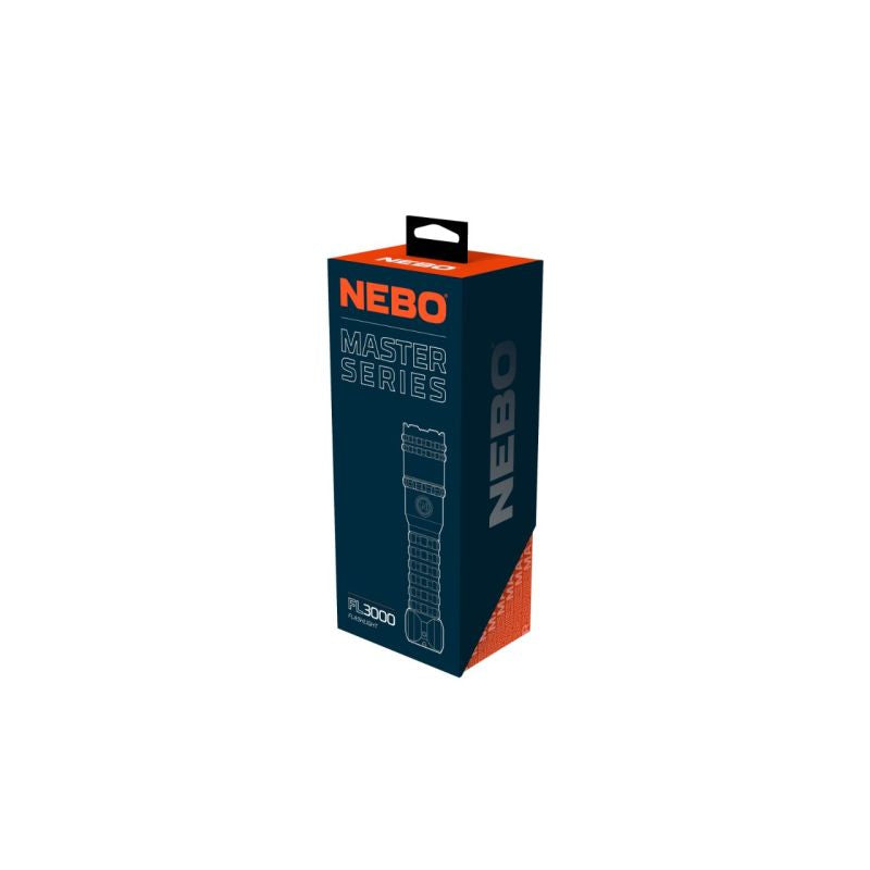 Lanternă LED Nebo MASTER SERIES FL3000 Herbertz - Aluminiu, 3000 Lumeni, IP67