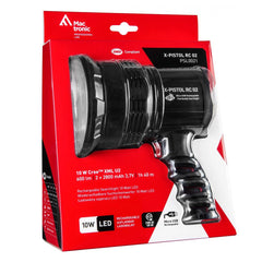 Lanternă Acumulator X-Pistol 10W 700lm MacTronic - Putere și Autonomie - 2