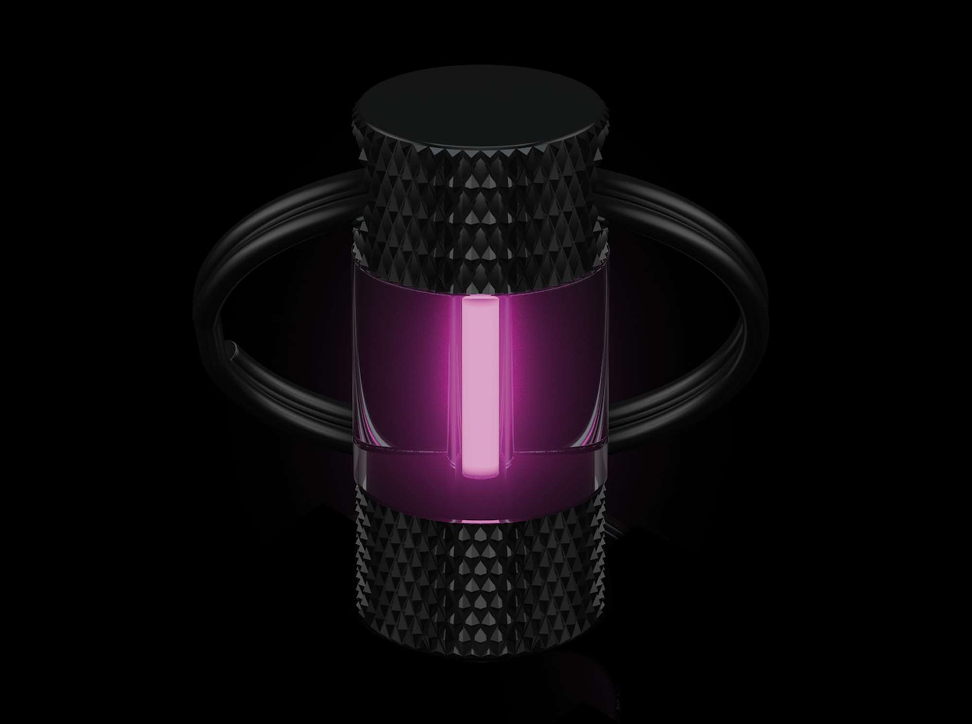 Lanterna Böker Plus Mini Glow Pink- Fara Baterie, Lumina Permanenta