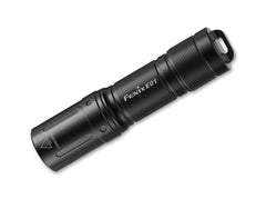 Lanterna Fenix E01 V2.0 Black Boker- Rezistenta la apa IP68, Design Compact