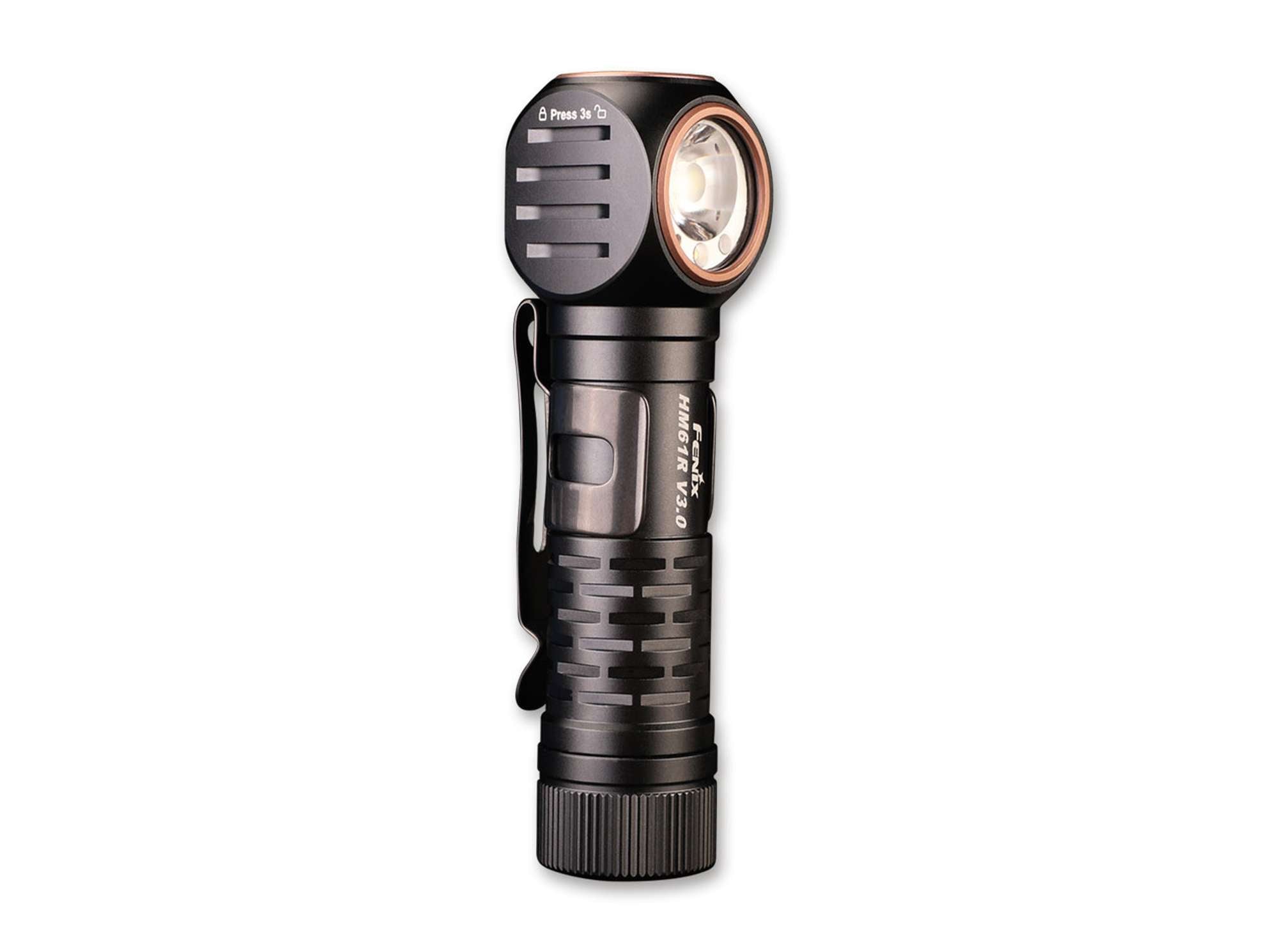 Lanterna Fenix HM61R V3.0 - Clip de Prindere, Design Robust
