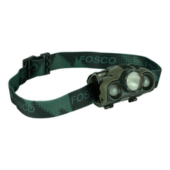 Lanterna Frontala Forest LED Verde Fosco Industries - Control Absolut în Întuneric