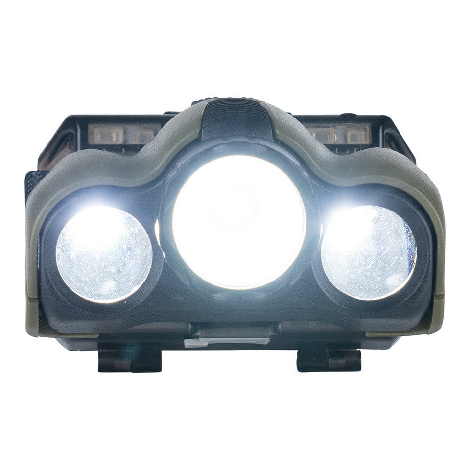 Lanterna Frontala Forest LED Verde Fosco Industries - Control Absolut în Întuneric
