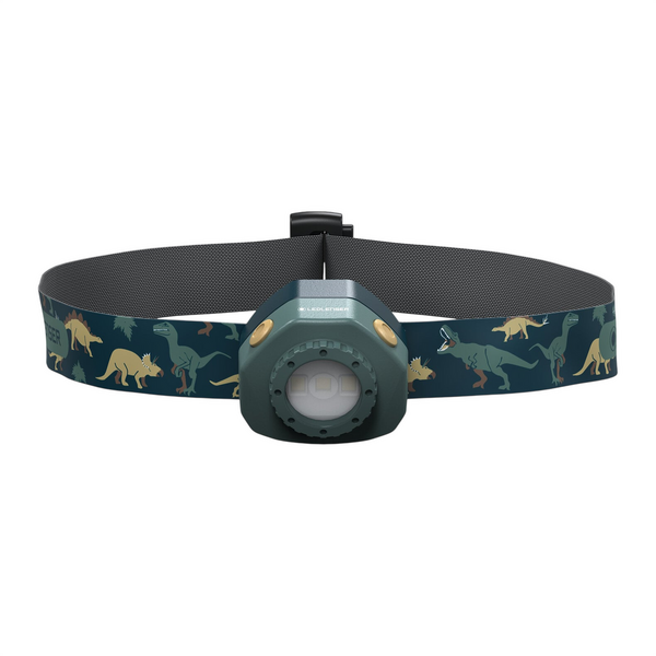 Lanternă Frontală KidLED4R Dinosaur Ledlenser - Reîncărcabilă, Sigură Copii - 2