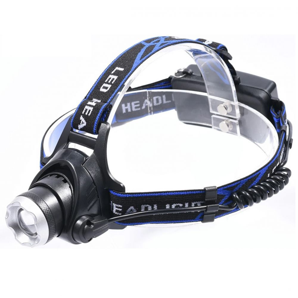 Lanterna Frontală LED 10W FL-19-L2 TED - Acumulatori 18650 Incluși - 2