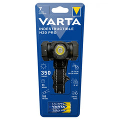 Lanterna Frontală LED H20 PRO Varta - 350lm, Indestructibilă IP67 - 3