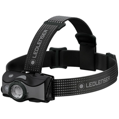 Lanternă Frontală MH7 Grey Ledlenser - 600 Lumeni, Reîncărcabilă - 1