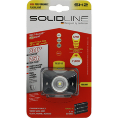 Lanternă Frontală Solidline SH2 Ledlenser - 200LM, Ușoară, Durabilă - 2