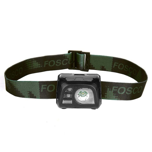 Lanterna Frontala Tactical Negru Fosco - Vizibilitate Absoluta
